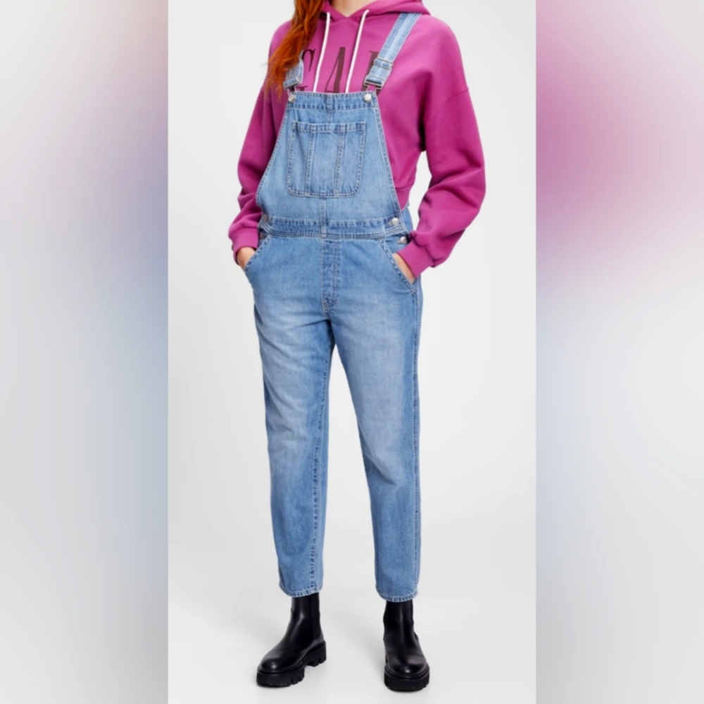 Gap denim overalls